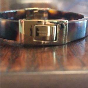 Tortoise gold tone Michael Kors bracelet